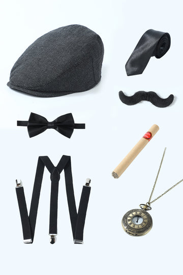 Gran set de accesorios Gatsby para hombres
